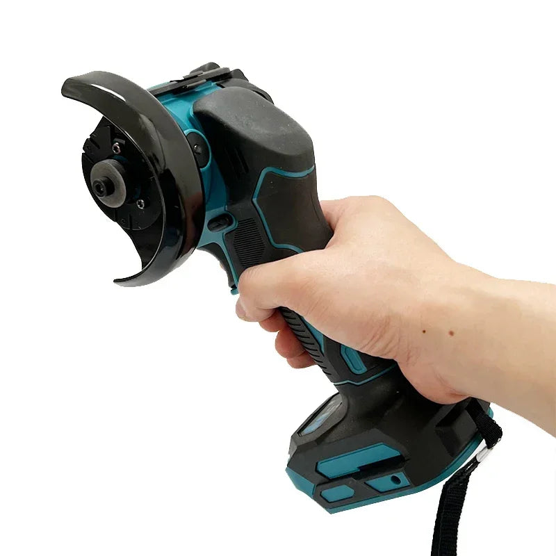 Makita compatible 18V Battery 3 Inch Mini Angle Grinder Cutting Machine Cordless Electric Grinding Polishing Cutting Power Tools Fit Makita