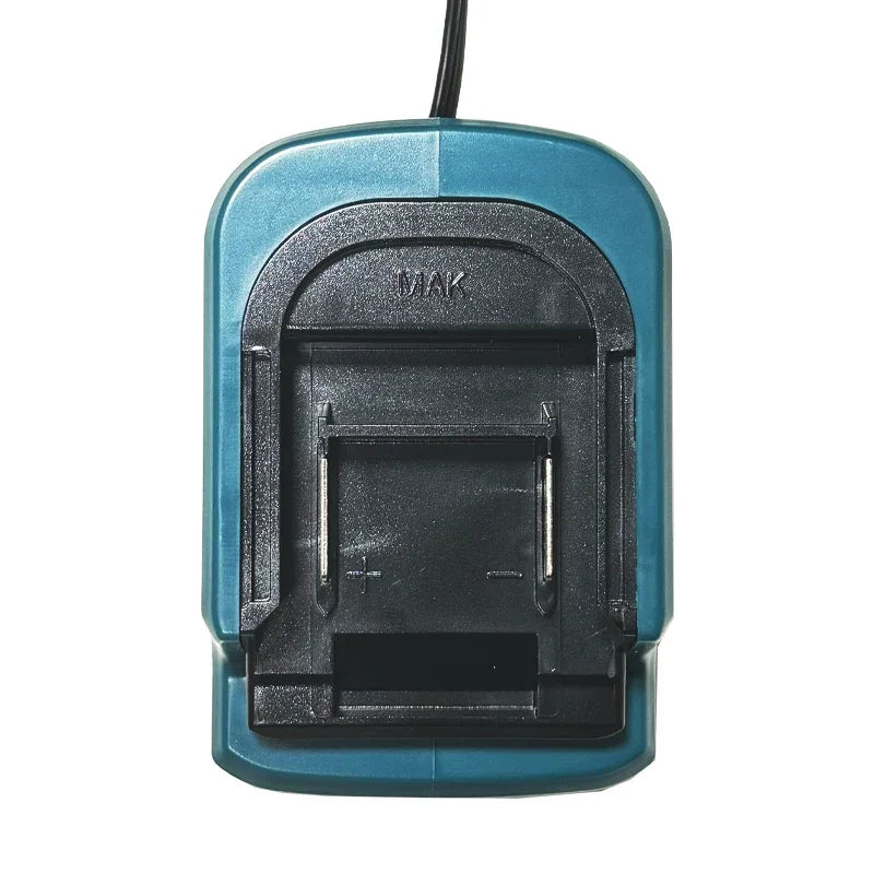 Makita Compatible 12V/24V 100-240V Li-ion Battery Mini Compact Car Charger for Makita 18V Lithium Ion Battery BL1860 BL1830 Replacement for DC18RC