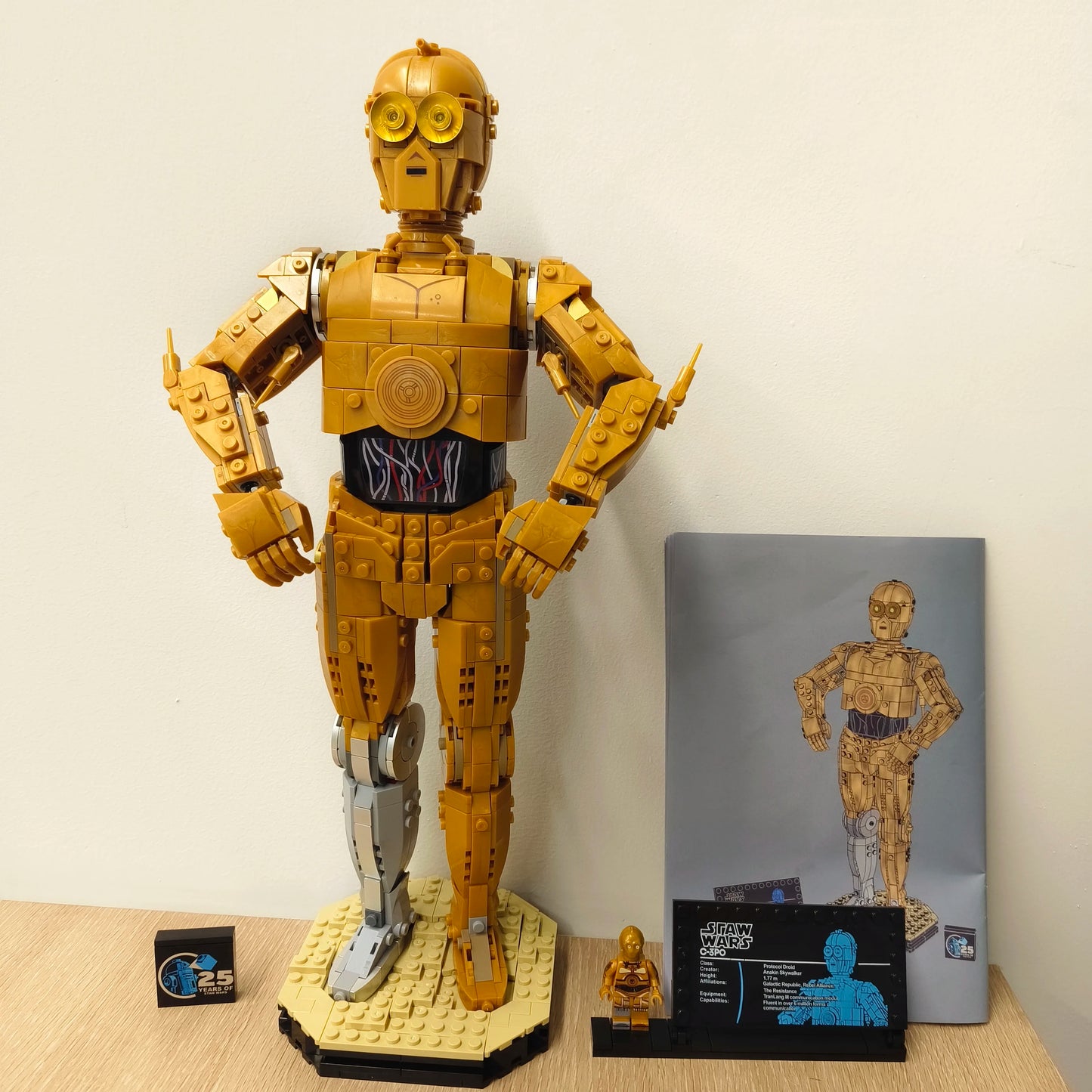 Star Wars JV C3PO and R2D2 Hot Toy UCS Star Battle C 3PO 75398 R2 D2 75308 Robot Union  Assemble Building Block Model For Holiday Birthday Christmas Gifts