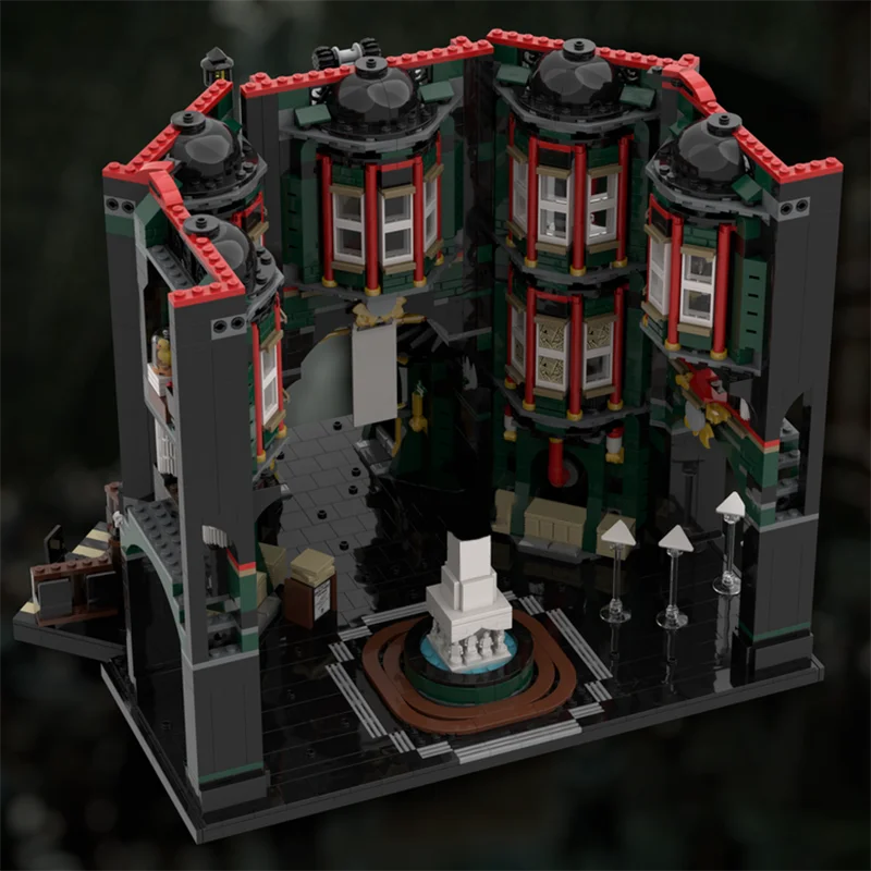 NEW 3400PCS magic Movie Harrying MOC Magic Ministry model DIY creative ideas Child Toy Assembly Puzzle Birthday Gift MOC-76403