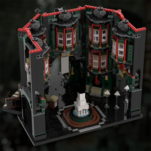 NEW 3400PCS magic Movie Harrying MOC Magic Ministry model DIY creative ideas Child Toy Assembly Puzzle Birthday Gift MOC-76403