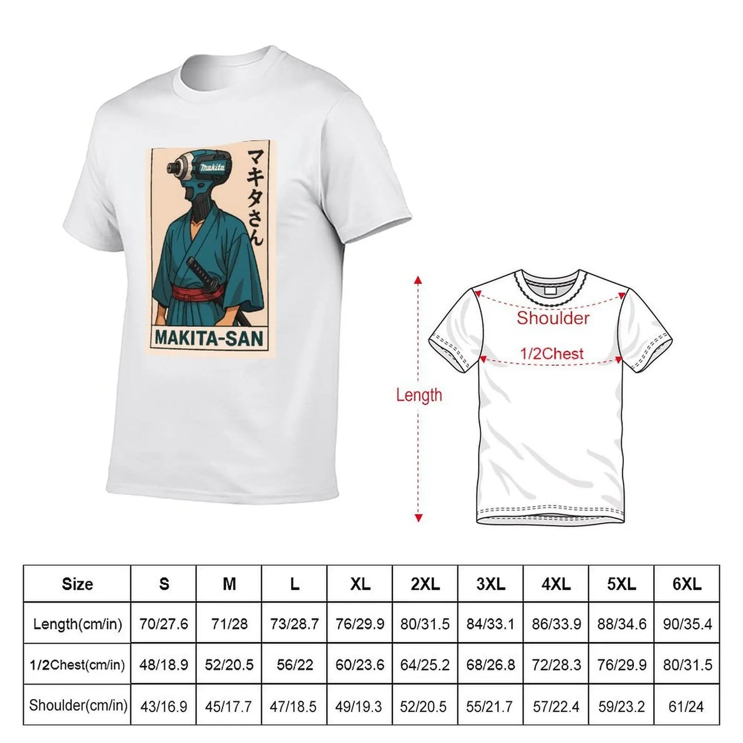 Makita-san (Original) T-Shirt man t shirt designer t shirts designer T-Shirt