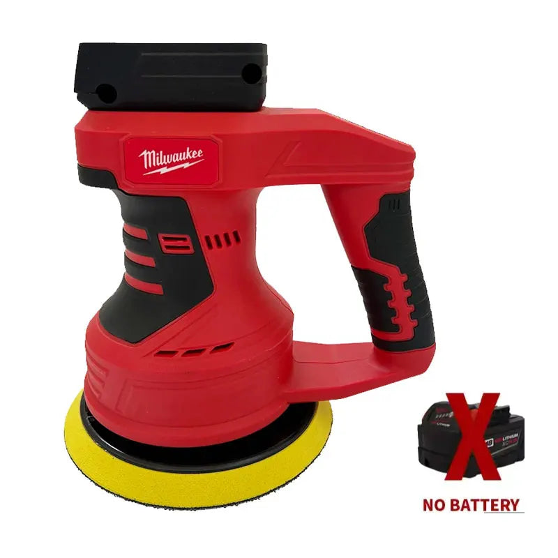 Milwaukee 18V Cordless Car Polisher 8 Gears Brushless Electric Polishing Machine Waxing Sanding Sealing Power Tools For 18V Battery