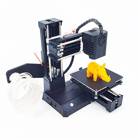 EasyThreed JV K9 Mini 3D Printer Easy to Use Entry Level  Gift 3D Printer FDM TPU PLA Filament 1.75mm Black