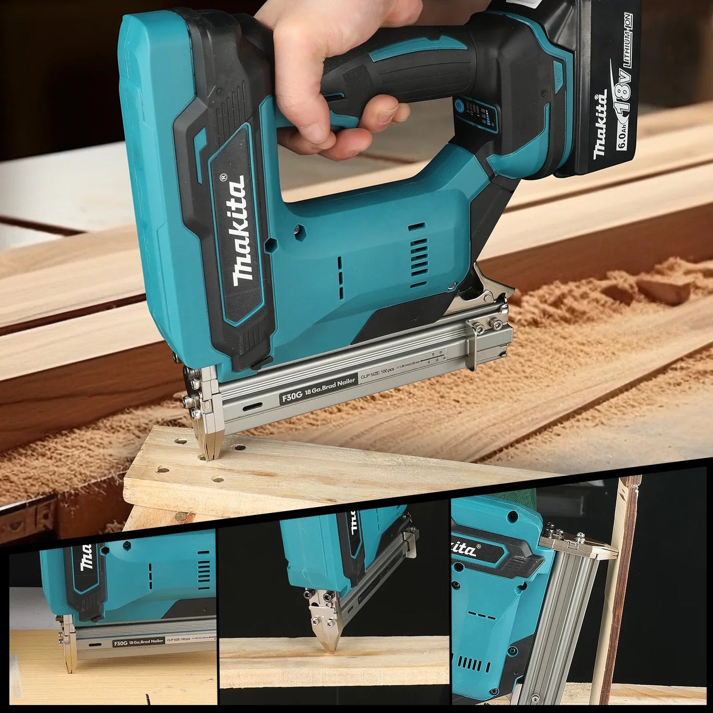 Makita 18V 10-30mm Nail Gun
