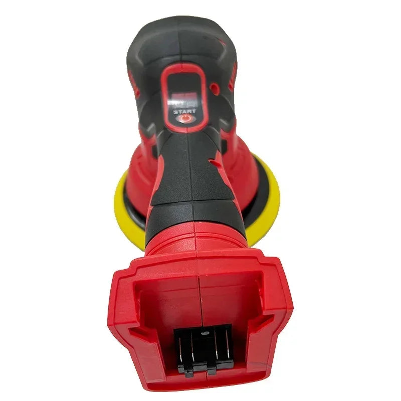 Milwaukee 18V Polisher 8 Gears Milwaukee Cordless Digital Display Electric Polisher Auto Car Waxing Polishing Machine For Lithium Battery
