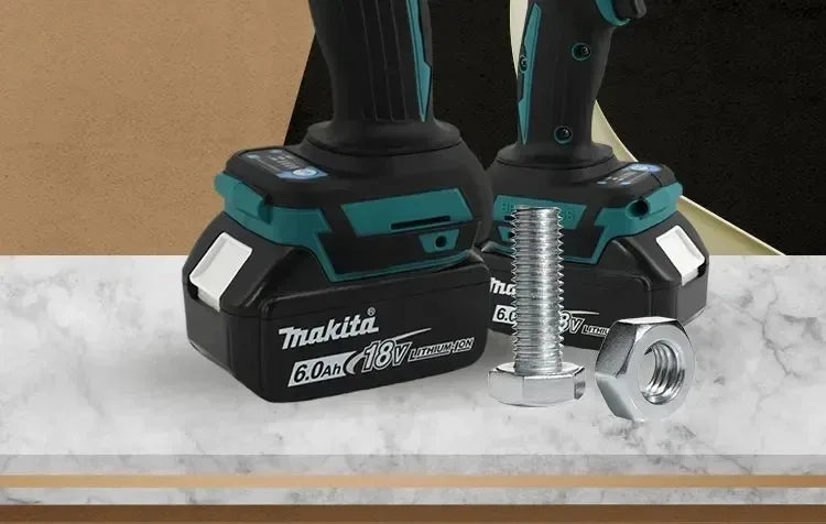 Makita DTW700 Brushless 18V Cordless High Torque Electric Wrench Screwdriver Rechargeable Torque Tool