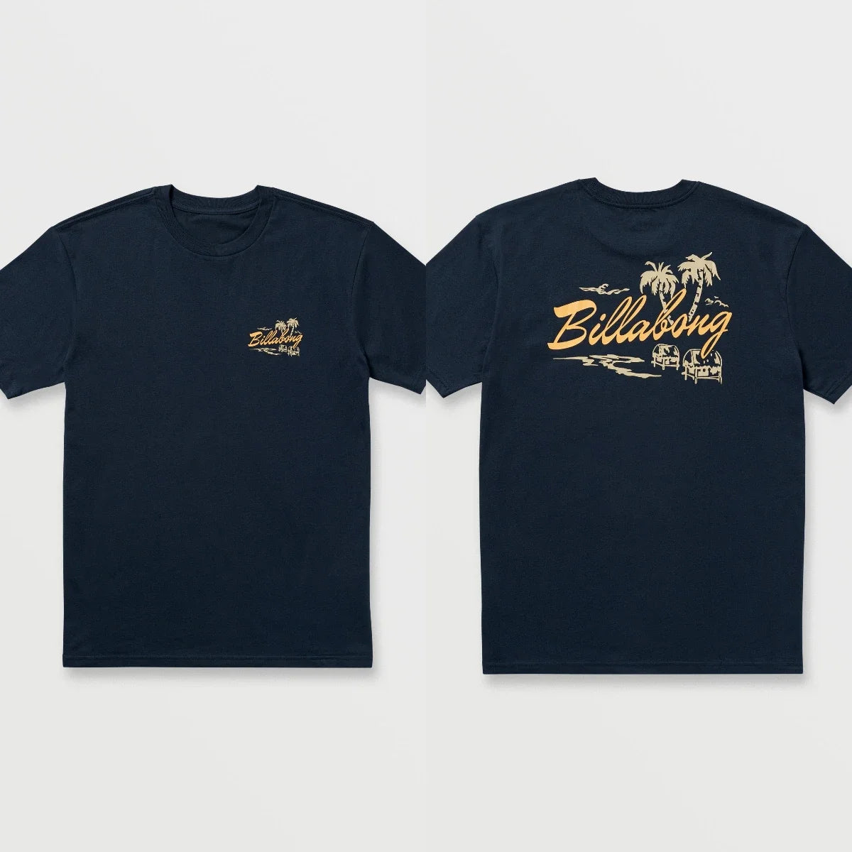 Billabong JV Summer Men's T-Shirt Selling Rip Live The Search Beauty Curl Logo Amazing Quality Pure Cotton White Top Tees Male New T-Shirt