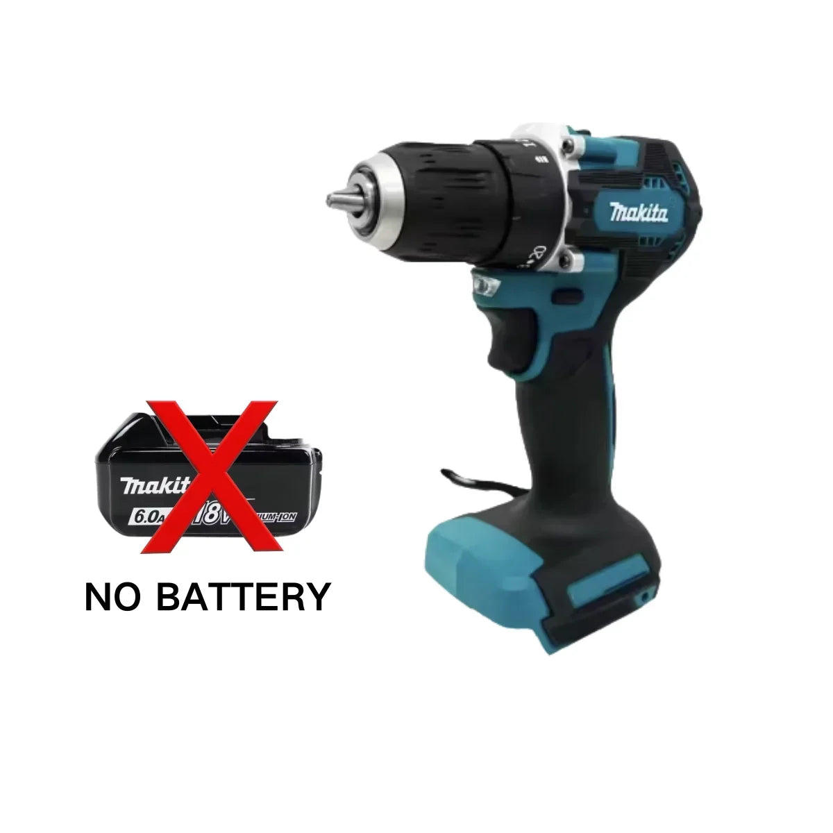 Makita Original 18V DDF487 Cordless Driver Drill Brushless Electric Impact Screwdriver Rechargeable Power Tool 18V