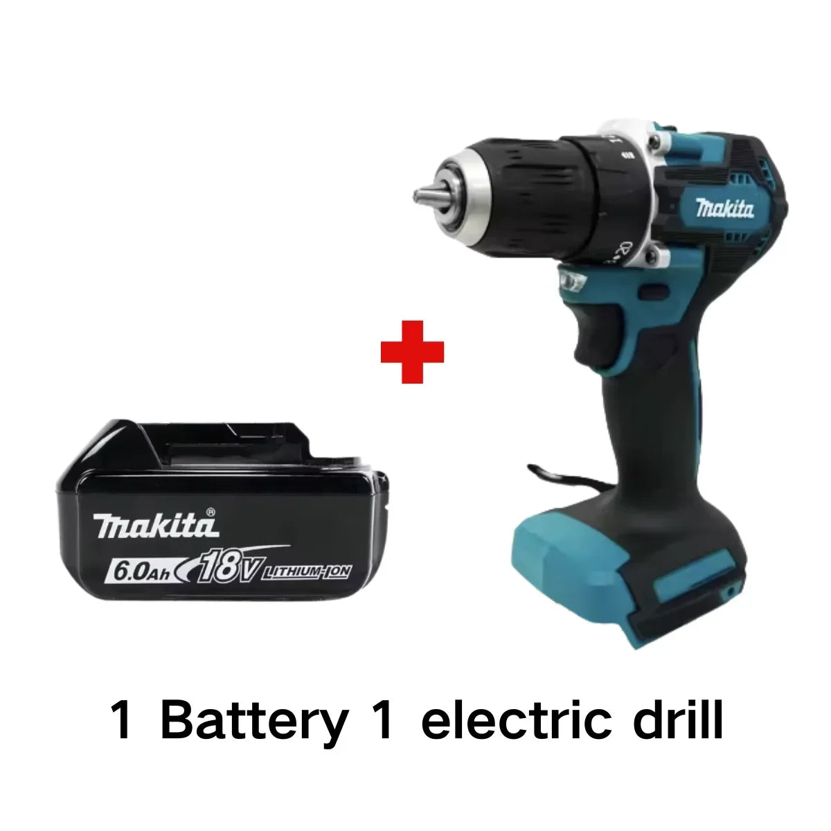 Makita Original 18V DDF487 Cordless Driver Drill Brushless Electric Impact Screwdriver Rechargeable Power Tool 18V