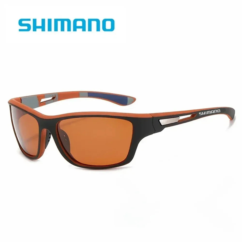 Shimano Unisex Polarized Sunglasses UV400 Outdoor Sports Protective Fashion Sunglasses for Hunting Fishing Driving And Cycling