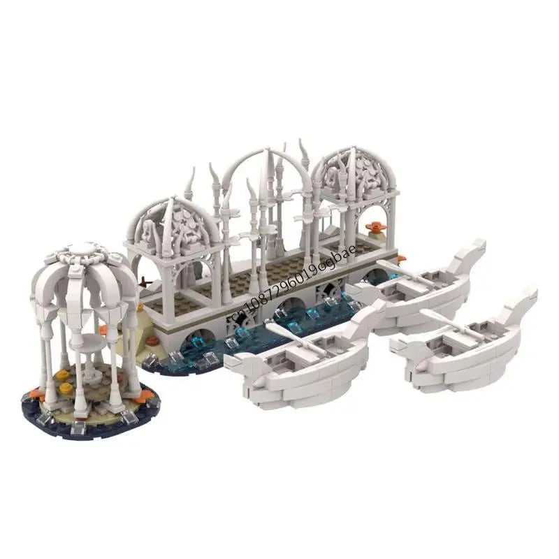 Lord of the rings JV NEW 3830PCS Lording of The Rings Movie MOC UCS Lothlorien Model DIY creative ideas Child Toy Assembly Puzzle birthday Gift