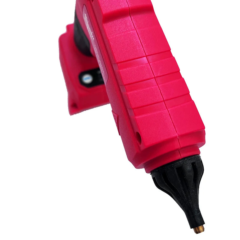 Milwaukee 18V Cordless Electric Handheld Hot Glue Gun Repair DIY Tool Hot Melt Welding Hot Air Gun Anti-scald Nozzle for 20V Battery