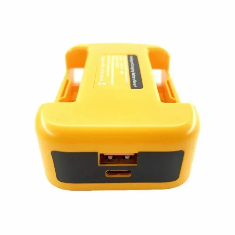 DeWalt compatible USB 18V 20V Adapter With Dual Output Interface For DEWALT 18V 20V Battery DCB200 Batteries