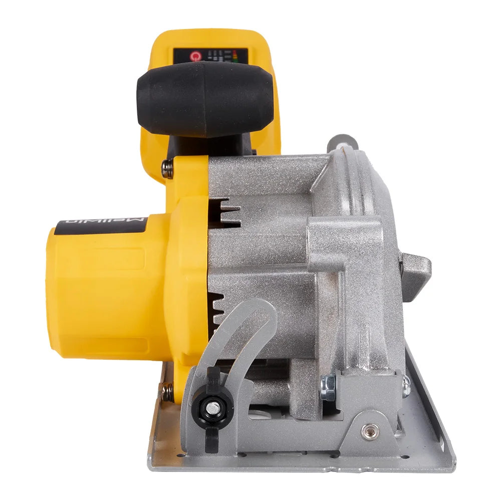 Makita Compatible 18V MELLWIN 5 Inch Electric Brushless Circular Saw 125MM Cordless Multi-Angle Saw Woodworking Power Tool For Makita 18V Battery Pin