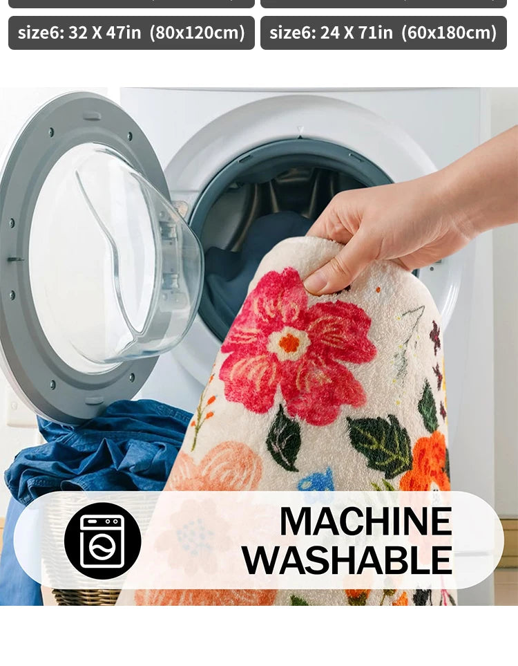 Makita JV Bathroom Foot Mat Non-slip T-Makitas Entrance Door Doormat Slip-resistant Balcony Bedroom Rug Kitchen Hallway Corridor Carpet