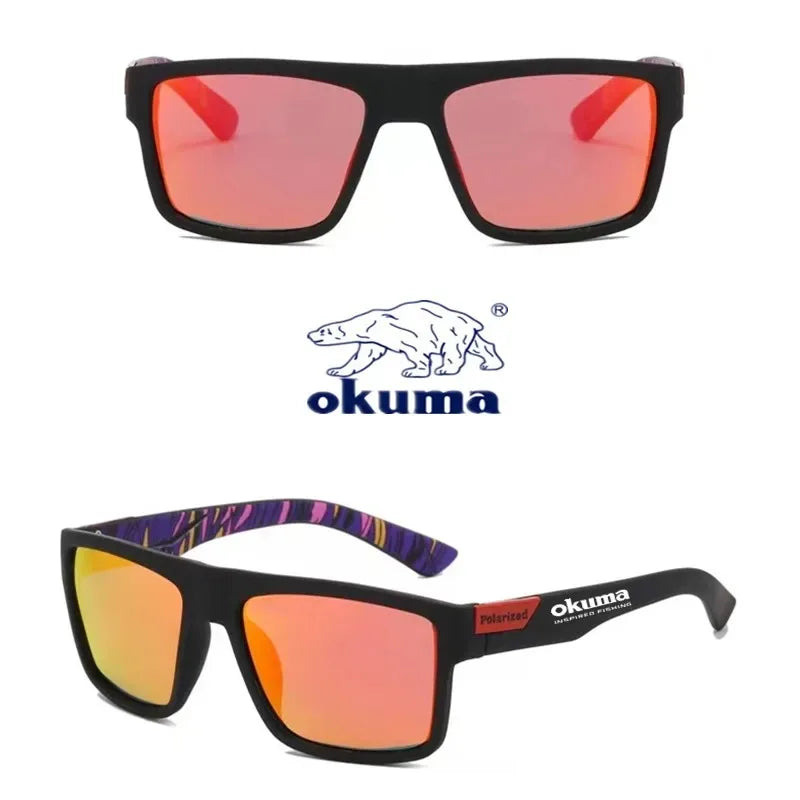 Okuma JV - Unisex UV400 Polarized Glasses, suitable for outdoor sports such as driving, fishing, cycling, hiking, etc