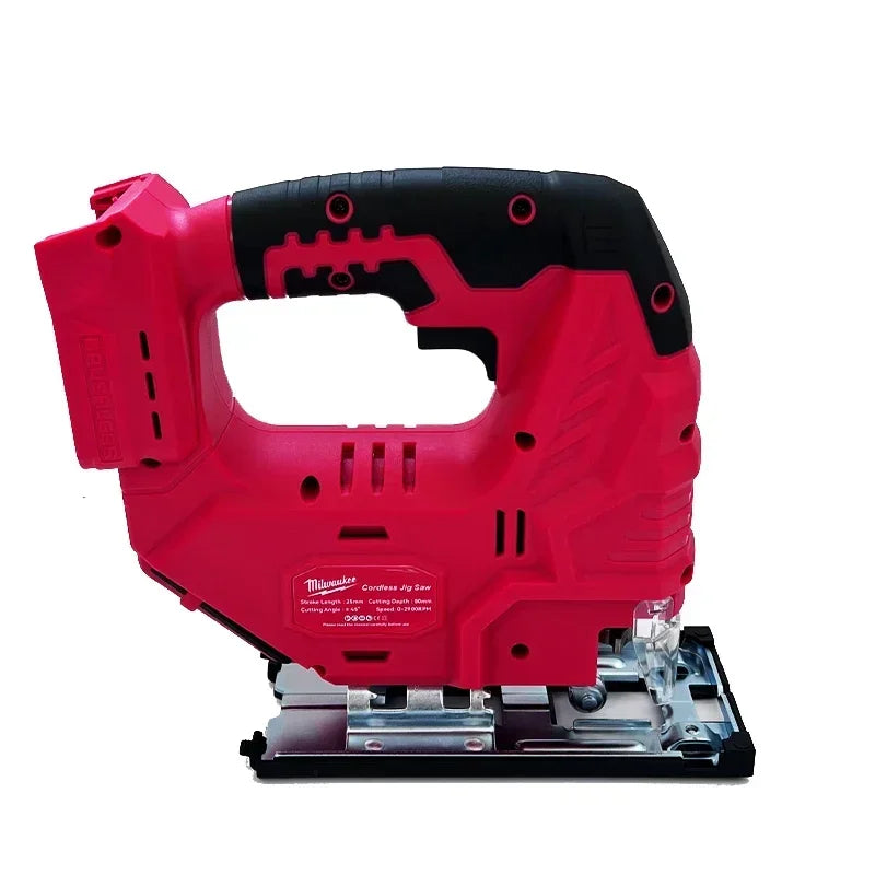Milwaukee 18V Battery Brushless Jig Saw 0-45º Settings Electric Jigsaw Woodworking Tool Power Tools
