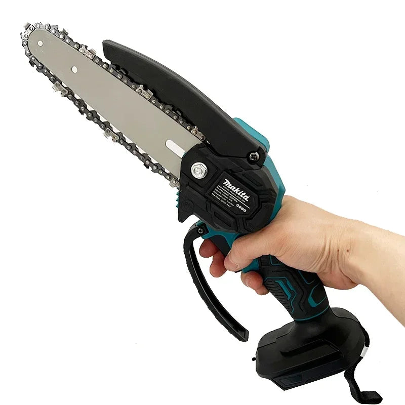 Makita 18v JV 6 Inch Chain Saw Electric Saw Handheld Portable Wood Logging Chainsaw Garden Pruning Wood Power Tool for 18V Battery