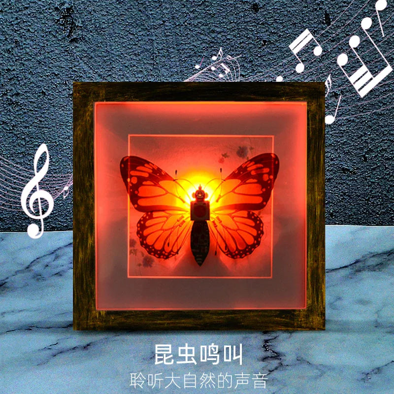 Robot JV STEAM DIY Robotic Insects Science Invention Electronic Animal for School Competition Non-soldered DIY Kit Stem Toys Robot Animal