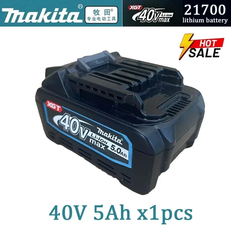 Makita XGT 40V 5.0Ah battery BL4050 - 1Pk and 2Pk