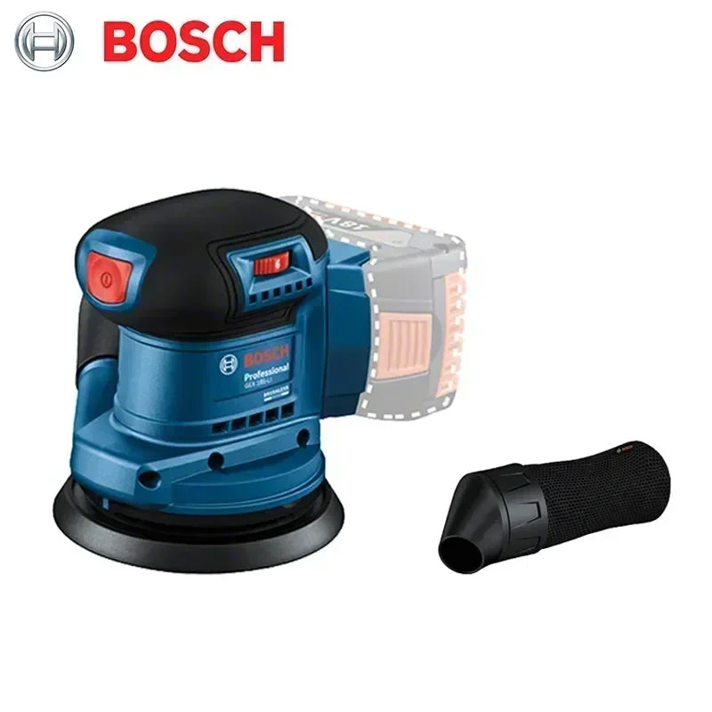 BOSCH GEX 185-LI 18V Random Orbit Sander Brushless Cordless Polisher 125mm Orbit Sander Bosch Power Tool GEX185-LI