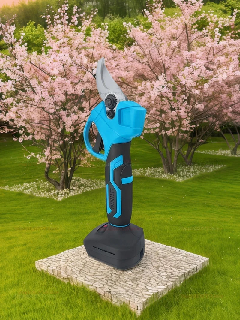 Makita compatible 18V Electric Pruning Shears Cordless Rechargeable Tree Branch Pruner Garden Electric Scissors for Yard Garden Lawn Tools