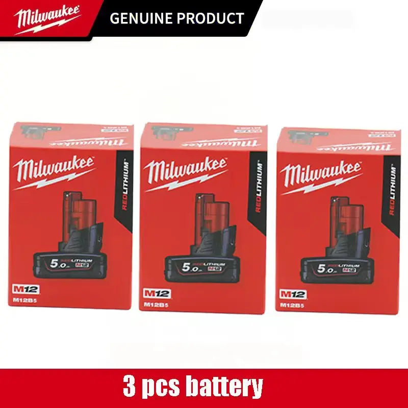 Milwaukee m12 12v battery M12B6 6.0AH 6000mAh 48-11-2402 48-11-2411rechargeable portable Milwaukee M12 battery