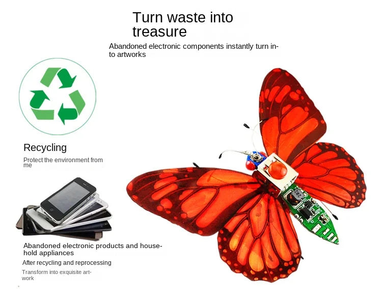 Robot JV STEAM DIY Robotic Insects Science Invention Electronic Animal for School Competition Non-soldered DIY Kit Stem Toys Robot Animal