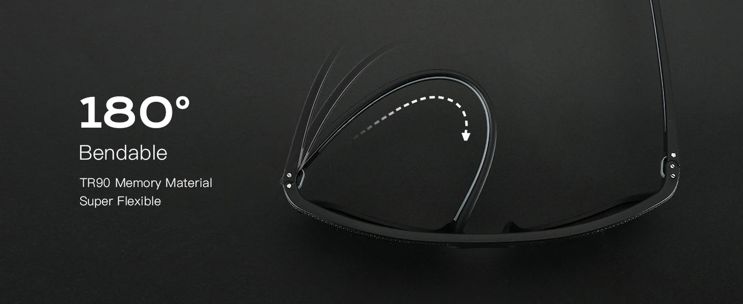 ZENOTTIC JV Retro Square Polarized Sunglasses Fashion Shade Women Men Ultra light TR90 Frame UV400 Protection Classics Sun Glasses