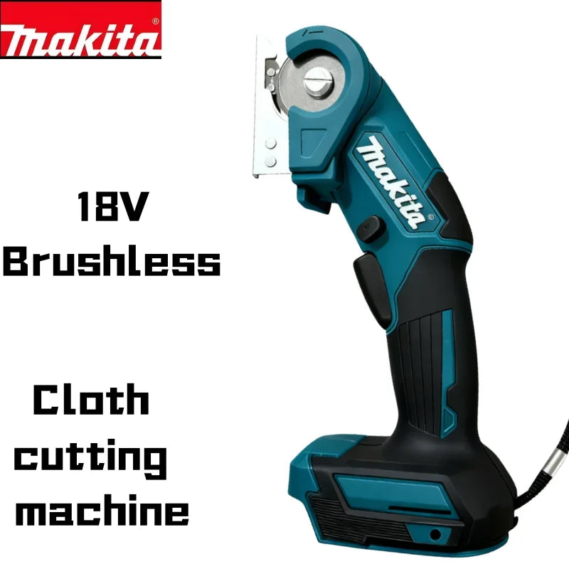 Makita 18V CP100 Cordless Handheld Carpet Scissors Multi-Functional Pruner round Knife Cloth Cutting Tools No Battery Included
