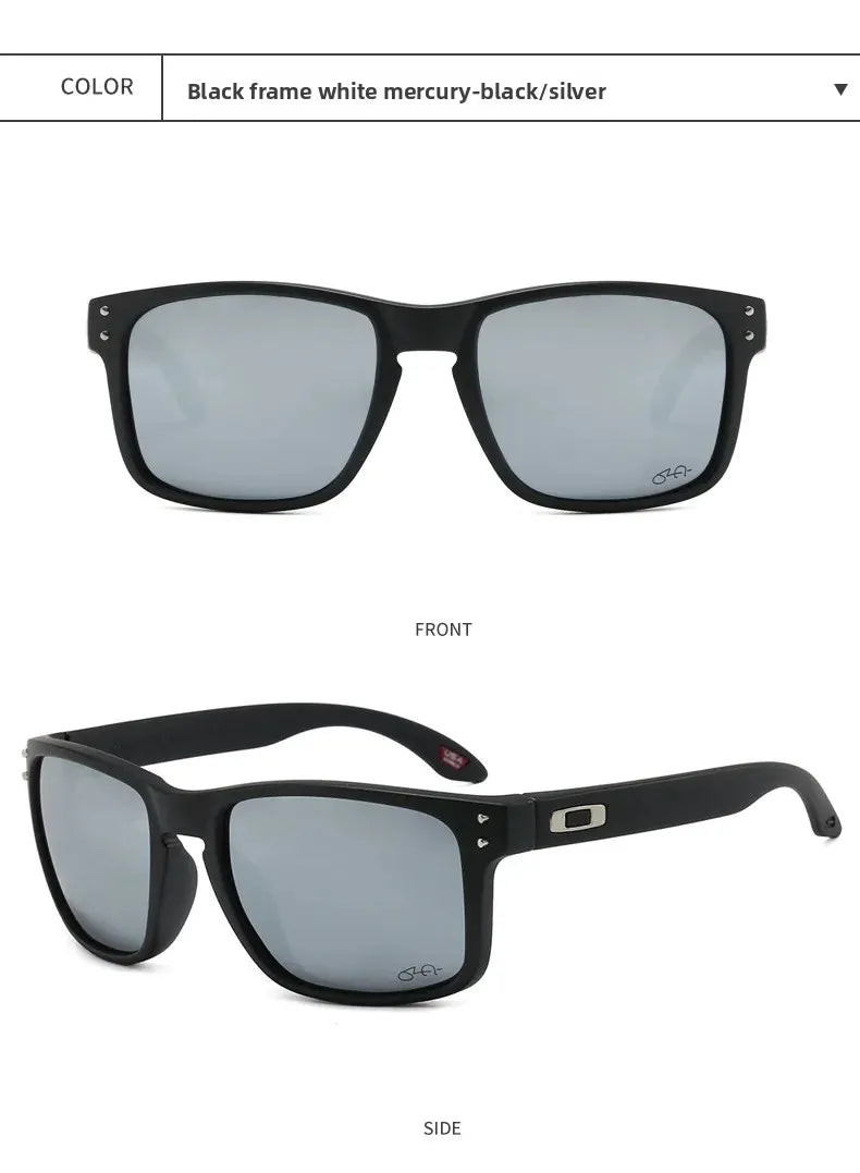 Oakley JV Polarized TR90 Sunglasses Outdoor Climbing Sun Protection Shades Cycling Self-Driving Stylish Accessories