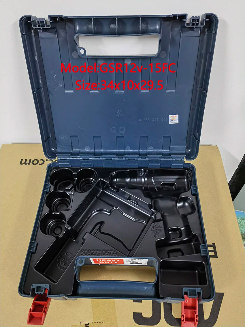 Bosch Portable Toolbox Storage box For Bosch GSR 12V 18V Electric drill Chainsaw Storage Box Plastic Shell Hard Tool Box
