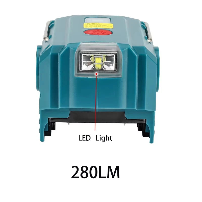 Makita Compatible 18V JV 350W Power Inverter for Makita 18V Battery DC 18V to AC 110-120V/220-230V Pure Sine Wave Battery Inverter for Camping Emergency