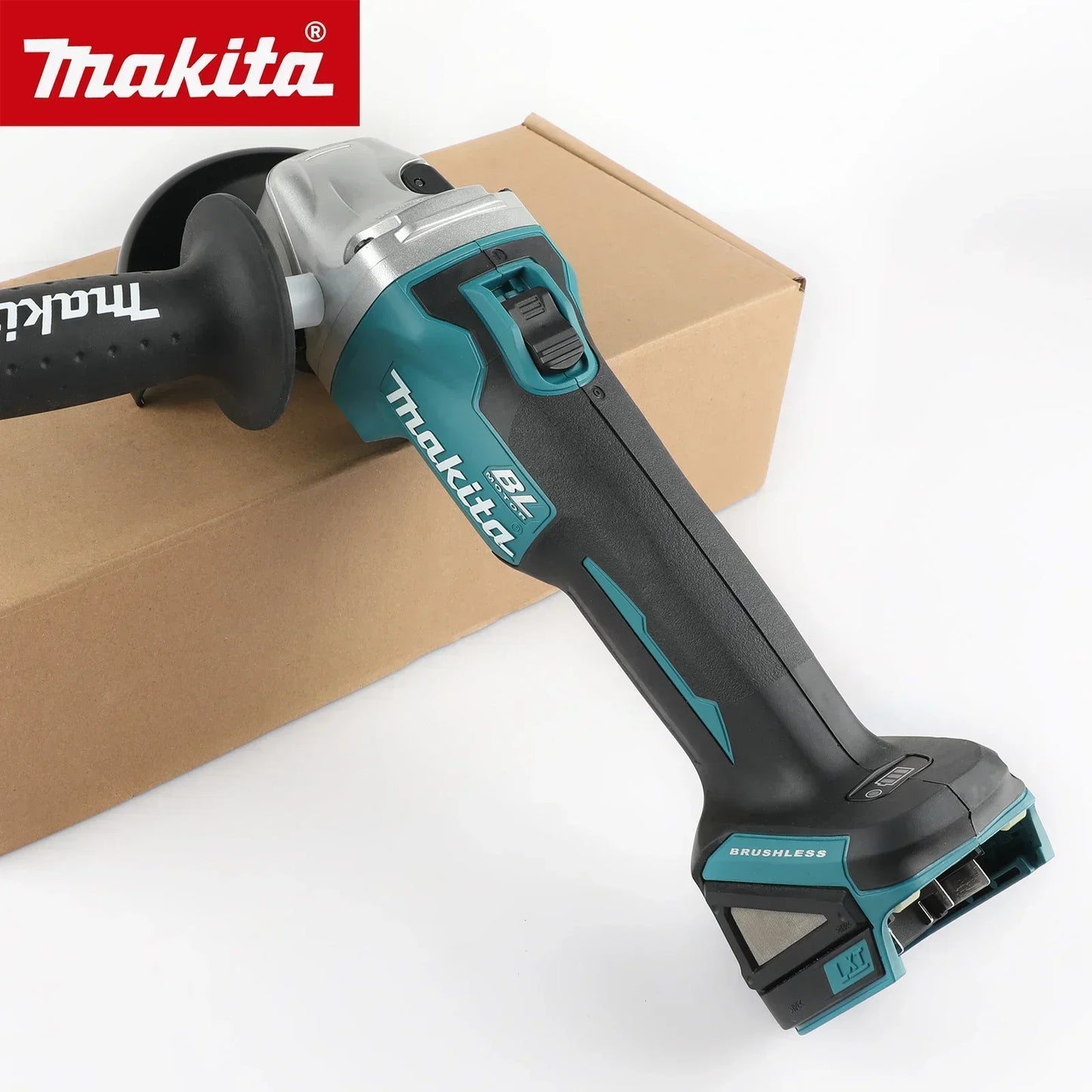 Makita DGA504 18V 125mm Brushless Lithium Battery Angle Grinder Rechargeable Cutting Machine Multi-functional All-in-one B