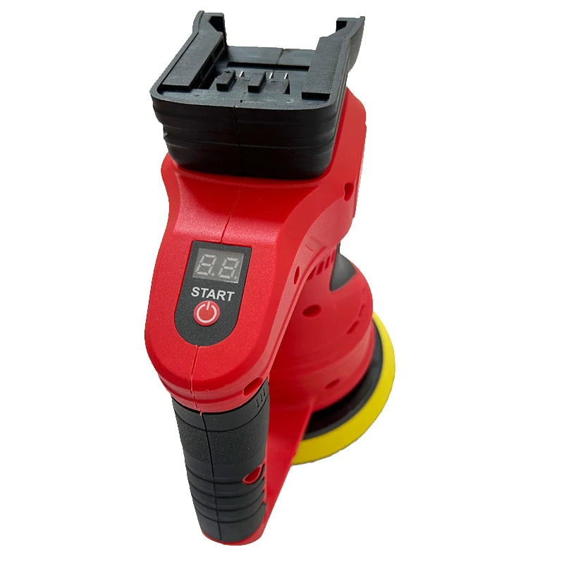 Milwaukee 18V Cordless Car Polisher 8 Gears Brushless Electric Polishing Machine Waxing Sanding Sealing Power Tools For 18V Battery