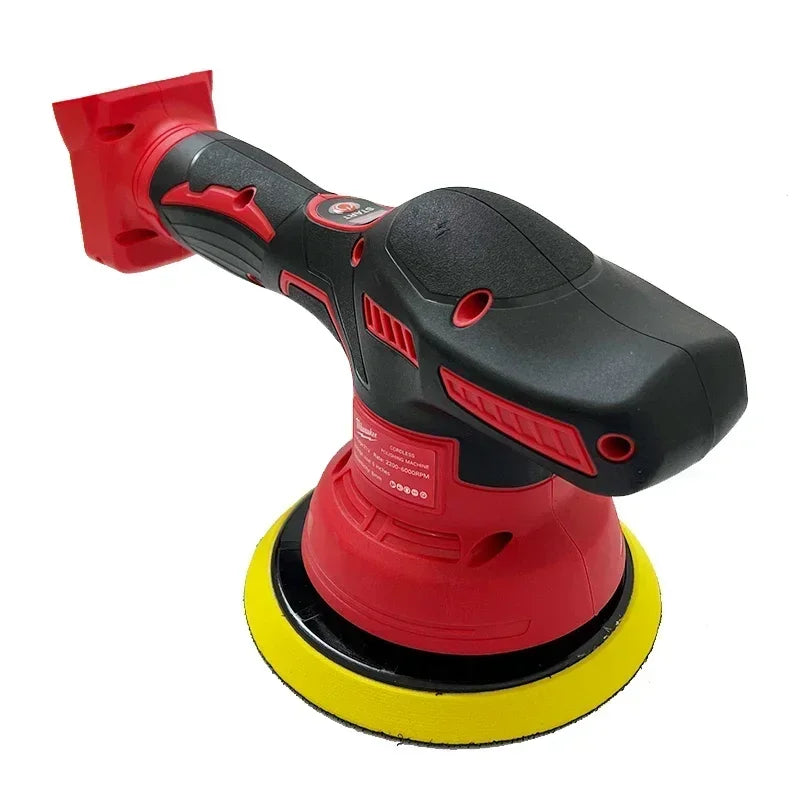 Milwaukee 18V Polisher 8 Gears Milwaukee Cordless Digital Display Electric Polisher Auto Car Waxing Polishing Machine For Lithium Battery