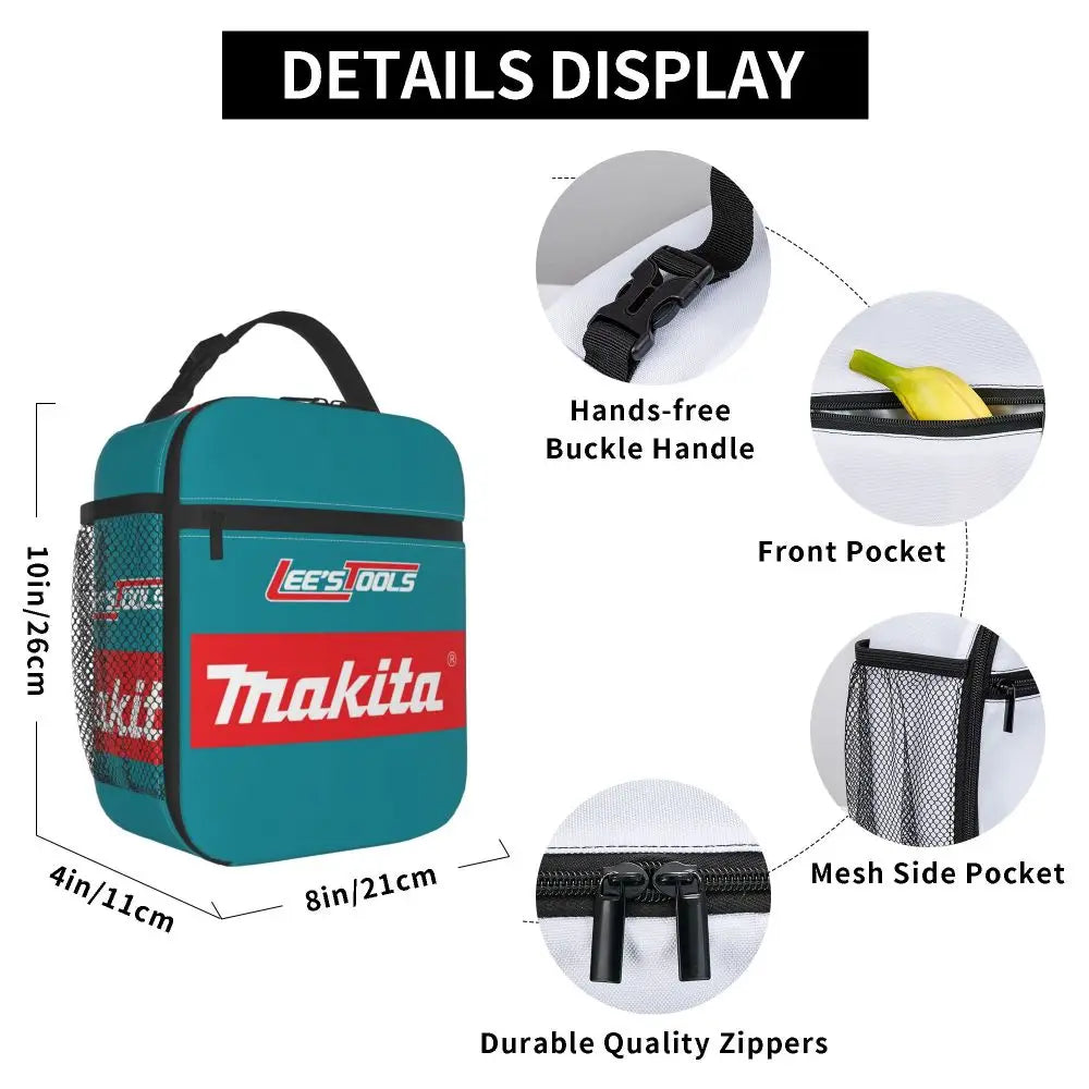 Makita lunch bag Picnic Storage Food Boxes Portable Container Cooler Thermal Lunch Box Tote