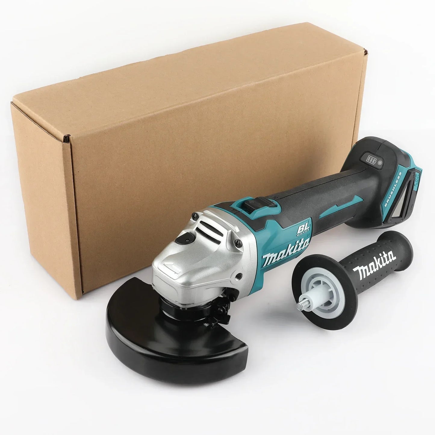 Makita DGA504 18V 125mm Brushless Lithium Battery Angle Grinder Rechargeable Cutting Machine Multi-functional All-in-one B