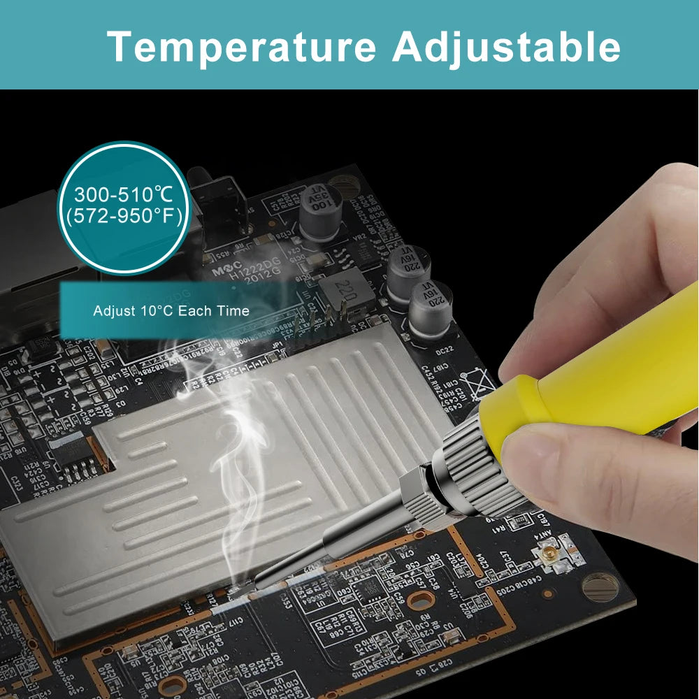 Makita Compatible 18V Cordless Soldering Iron Station Tool For Makita 14.4V-18V Battery BL1830 BL1840 BL1850 BL1860 Battery 60W PCB Soldering Tool