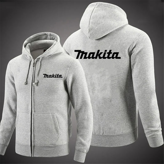 Makita Unisex Zipped Hooded Jacket