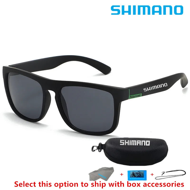 SHIMANO JV Polarized UV400 Protective Sunglasses for Men and Women Outdoor Sports Hunting Fishing Cycling Driving Fashion
