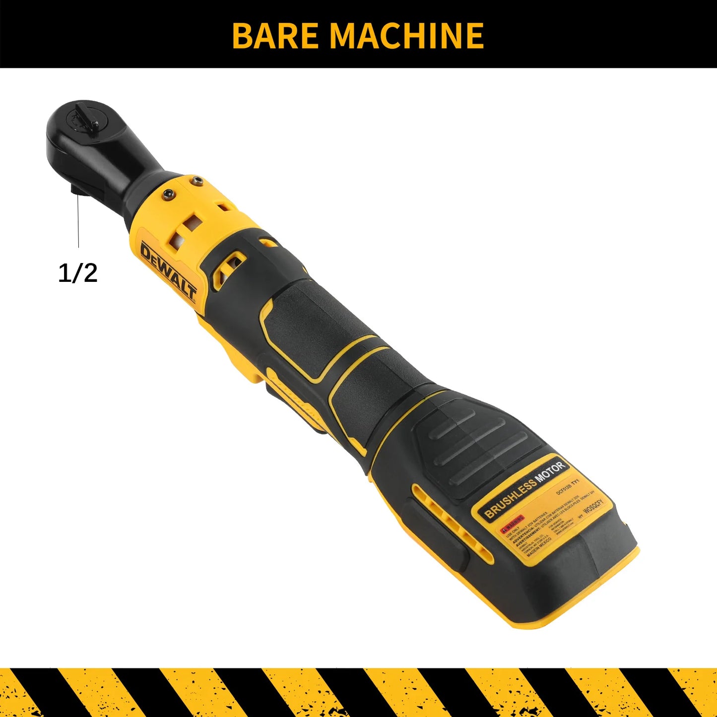 Dewalt DCF512/DCF513 18V 20V Max Brushless Ratchet Right Angle Wrench LED Cordless Driver Variable Speed Power Wrench 20V Power Tools