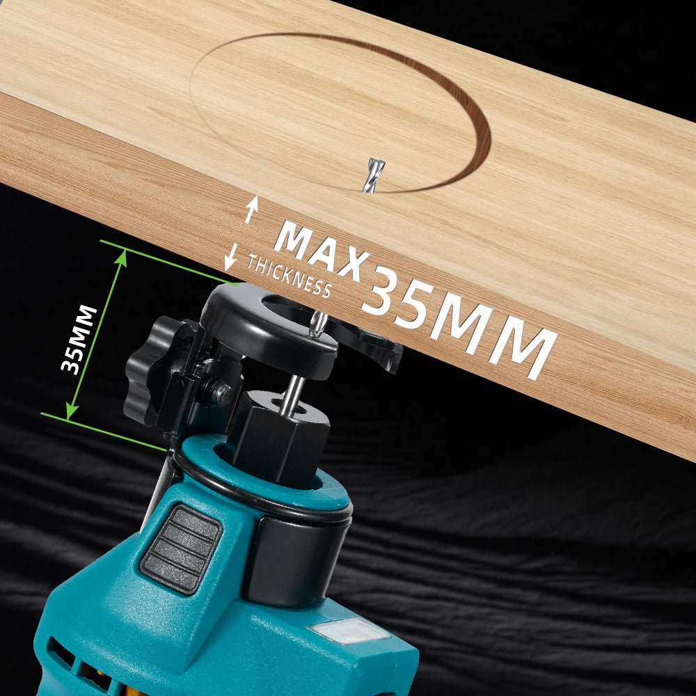 Makita Compatible 18V JV NEWBENY Brushless Electric Drywall Cut Out Tool 3 Gears Cordless Cutting Wood Drywall Sheetrock Wood For Makita 18V Battery Pin