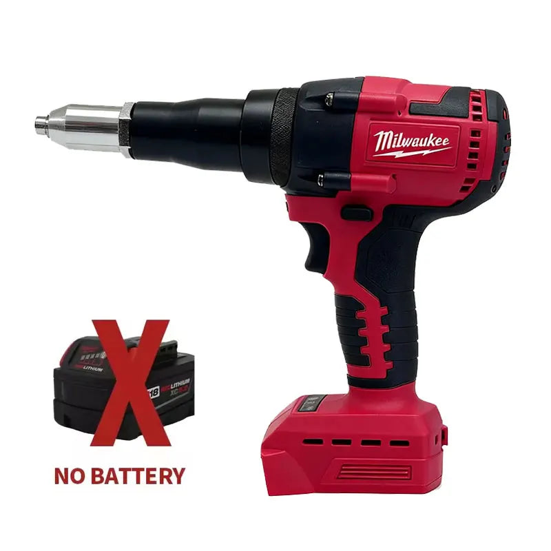 Milwaukee 18V 4.8MM Cordless Electric Riveter Gun Brushless Rivet Riveting Tool With LED Light For Milwaukee 18V Battery New