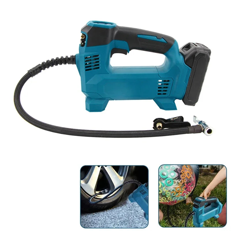Makita compatible 18V JV Electric Cordless Air Pump for 18V Makita Battery Powered Compressor Inflatable Pump Digital Display Inflator Car Tire Air Pump