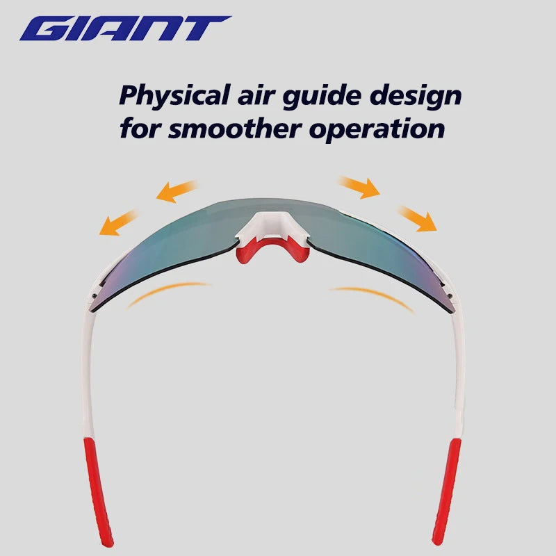 Giant JV new cycling Glasses UV400 Protection, Anti-Fog, Sports Sunglasses for Men Women with case