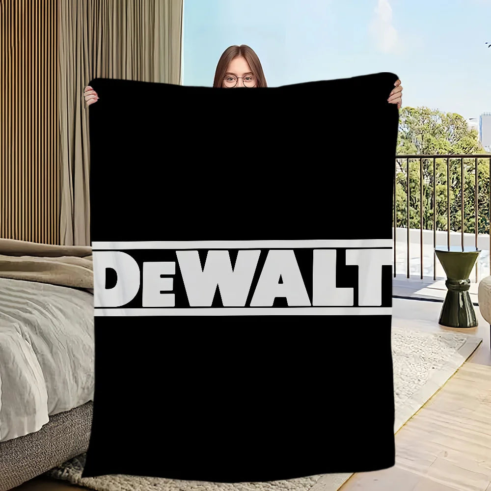 DeWalts Blanket Soft Comfortable Nap Plush Suitable For Living Room Office Bedroom Birthday Home Kid Gift