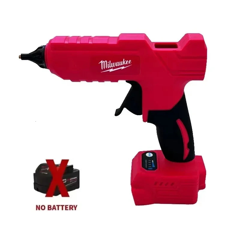 Milwaukee 18V DIY Hot Electric Hot Melt Glue Gun 18V Li-ion Battery Melt Glue Gun For Packaging Decoration for 18V Battery