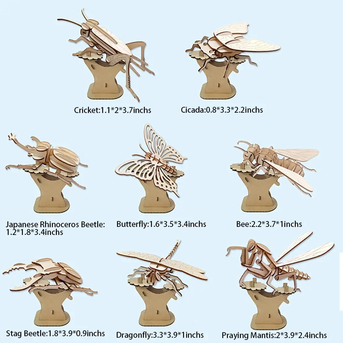 Model JV DIY 3D Wooden Puzzle Model Animal Montessori Toys for Children Crafts Dachshund Skeleton Assembly Gift Set for Kids Adults Teens